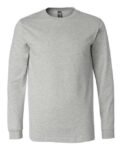 BELLA + CANVAS-Heather CVC Long Sleeve Tee-3501CVC