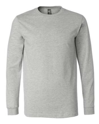 BELLA + CANVAS-Heather CVC Long Sleeve Tee-3501CVC