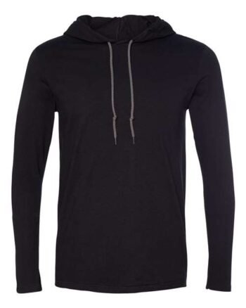 Gildan-Softstyle® Lightweight Hooded Long Sleeve T-Shirt-987