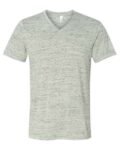 BELLA + CANVAS-Textured Jersey V-Neck Tee-3655