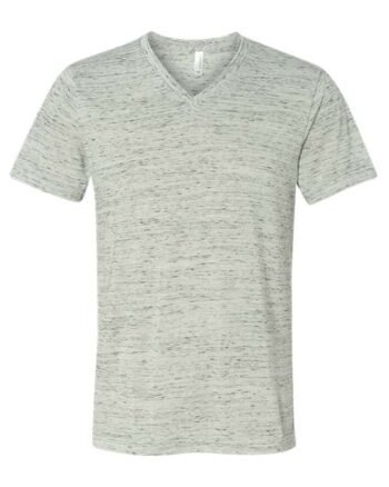 BELLA + CANVAS-Textured Jersey V-Neck Tee-3655