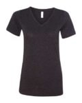 BELLA + CANVAS-Women's Relaxed Triblend Short Sleeve V-Neck Tee-6415