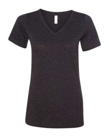 BELLA + CANVAS-Women's Relaxed Triblend Short Sleeve V-Neck Tee-6415
