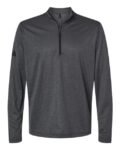 Adidas-Space Dyed Quarter-Zip Pullover-A593