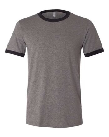 BELLA + CANVAS-Jersey Heather Ringer Tee-3055