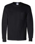 Gildan-Ultra Cotton® Long Sleeve Pocket T-Shirt-2410