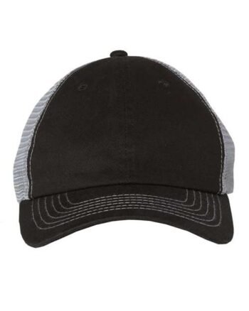 Sportsman-Contrast-Stitch Mesh-Back Cap-3100