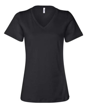 BELLA + CANVAS-Women’s Relaxed Jersey V-Neck Tee-6405