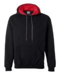 Gildan-Heavy Blend™ Contrast-Color Hooded Sweatshirt-185C00