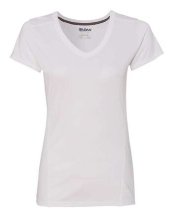 Gildan-Performance® Tech Women's V-Neck T-Shirt-47V00L