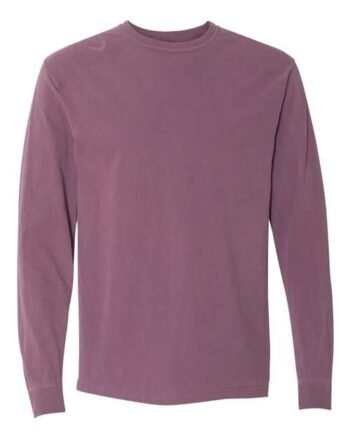 Comfort Colors-Garment-Dyed Heavyweight Long Sleeve T-Shirt-6014