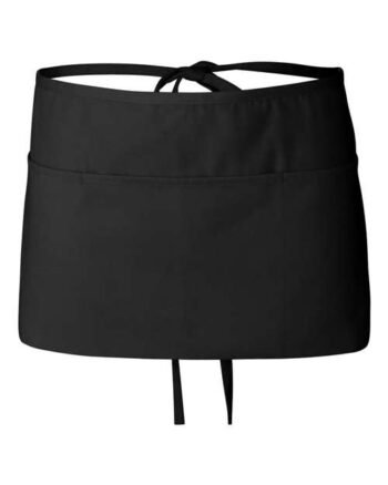 Q-Tees-Waist Apron with Pockets-Q2115