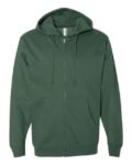 Independent Trading Co.-Midweight Full-Zip Hooded Sweatshirt-SS4500Z
