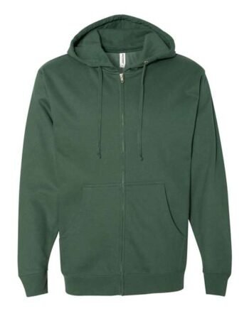 Independent Trading Co.-Midweight Full-Zip Hooded Sweatshirt-SS4500Z