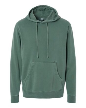 Independent Trading Co.-Midweight Pigment-Dyed Hooded Sweatshirt-PRM4500