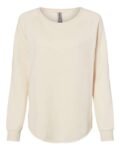 Independent Trading Co.-Women's California Wave Wash Crewneck Sweatshirt-PRM2000