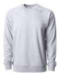 Independent Trading Co.-Icon Lightweight Loopback Terry Crewneck Sweatshirt-SS1000C
