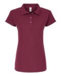 M&O-Women's Soft Touch Polo-7007