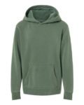 Independent Trading Co.-Youth Midweight Pigment-Dyed Hooded Sweatshirt-PRM1500Y
