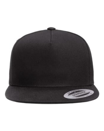 YP Classics-Five-Panel Cotton Twill Snapback Cap-6007