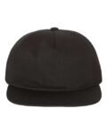 YP Classics-Lightly-Structured Five-Panel Snapback Cap-6502