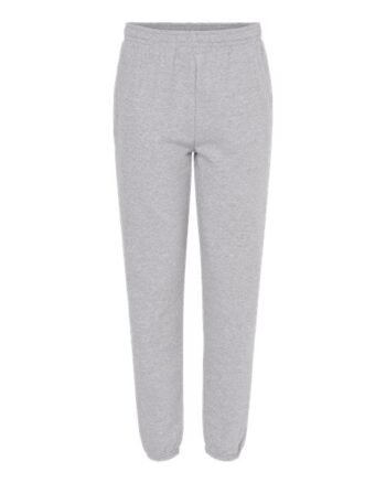 King Fashion-Pocketed Sweatpants with Elastic Cuffs-KF9012